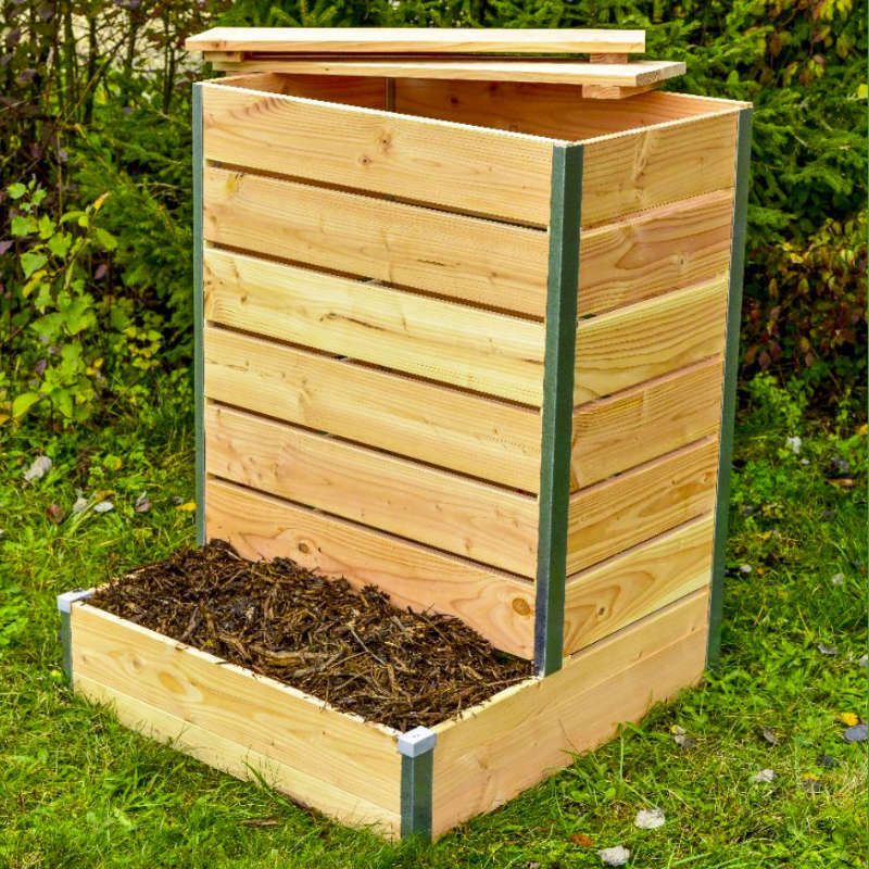 Acheter un composteur de jardin pas cher - Green Attitude - PRÊT A