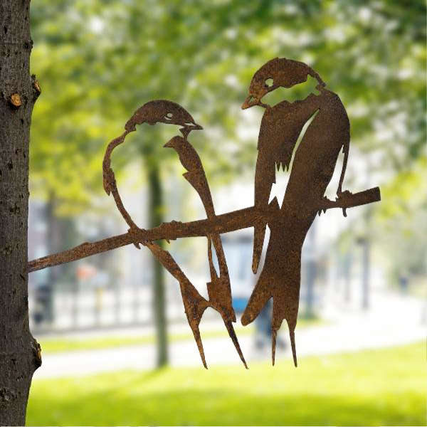 METALBIRD - Oiseaux en métal pour décorer vos extérieurs