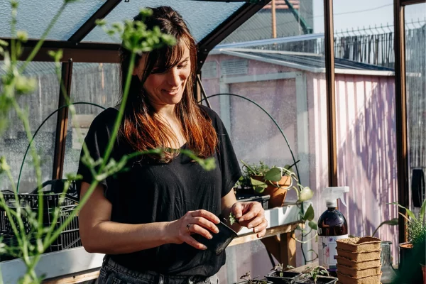 Caroline Baly, fondatrice d'Aïako